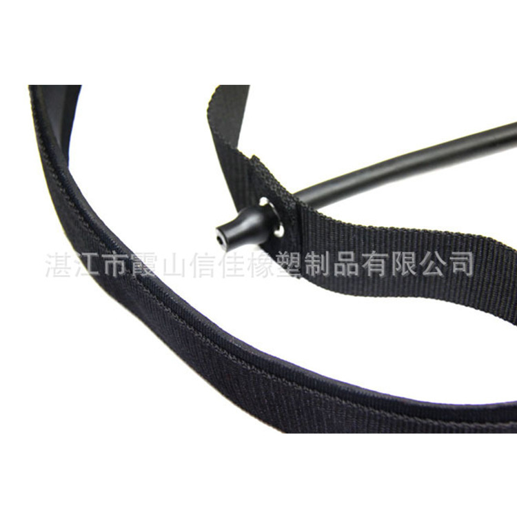 厂家供应 高弹力比赛训练乳胶拉力器 8X14腿部力量训练拉力器