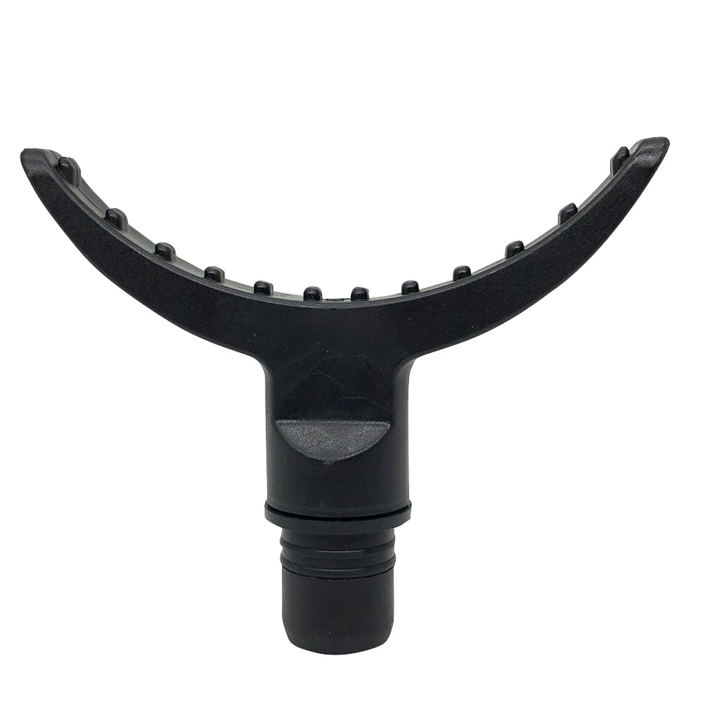 Fábrica pistola fascial pistola de masaje de relajación muscular profunda modificación de la cabeza de arco pistola fascial pistola de masaje cabeza de agarre