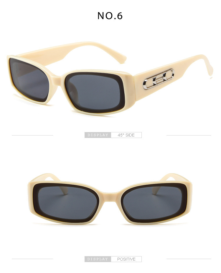 50g Weight Full Frame Glasses Structure Sunglasses, Glasses Classification UV400 Protection, Resin Lens Material Oval Frame Glasses Style Casual, Holiday, Outdoor Occasion Glasses Pattern Women's, Adults, Unisex Gender Fashion Style White, Transparent, Yellow, Black Color Fashion Glasses UV400 Protection Resin Oval Frame Full Frame Women's Sunglasses 10