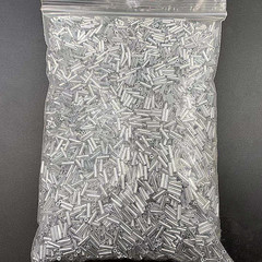 Punk fishing tackle accessories (single/double aluminum tube sleeve, aluminum tube single tube clip, sinker)