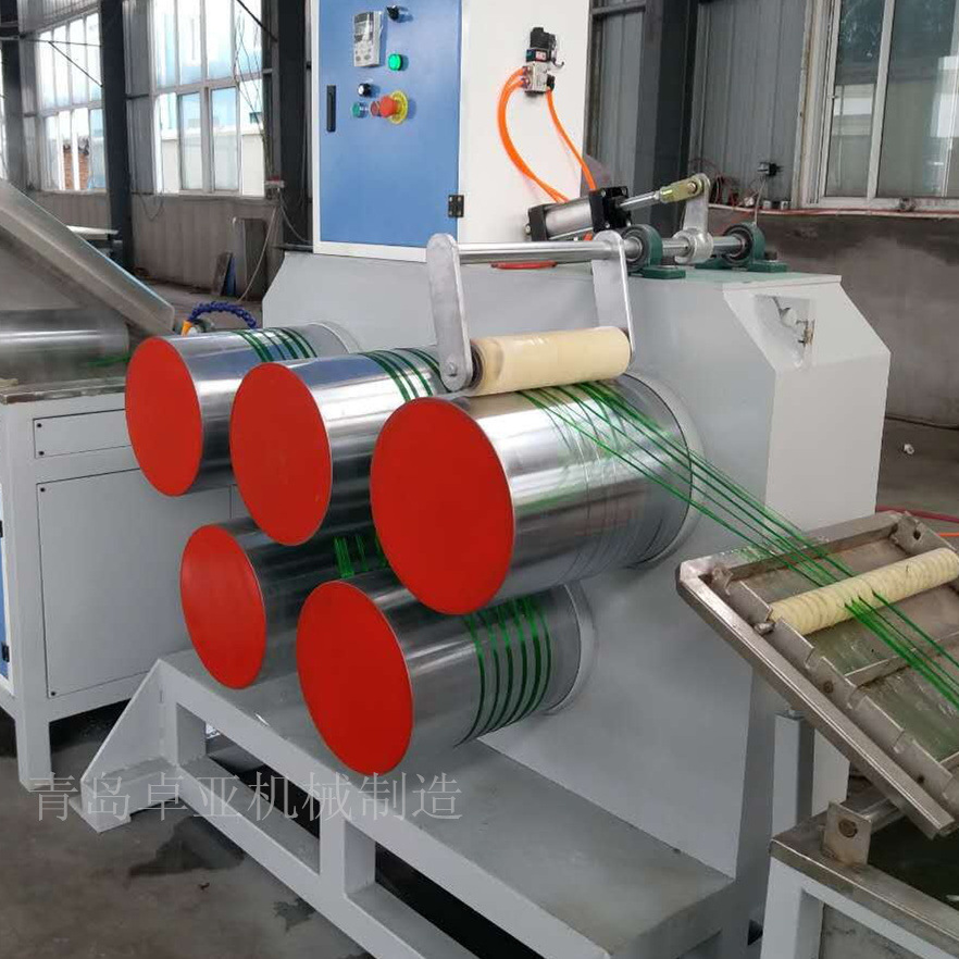 PET/PP/HDPE 塑料扫把绳子拉丝机生产线设备厂家，扫把丝绳丝设备