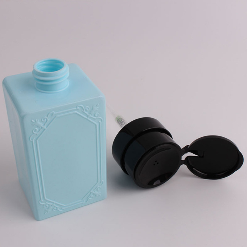 Botella de presión de herramientas de manicura, botella de lavado de uñas, botella de lavado de uñas, botella de presión de alcohol, botella de aspiración de uñas con bloqueo, botella vacía a prueba de fugas