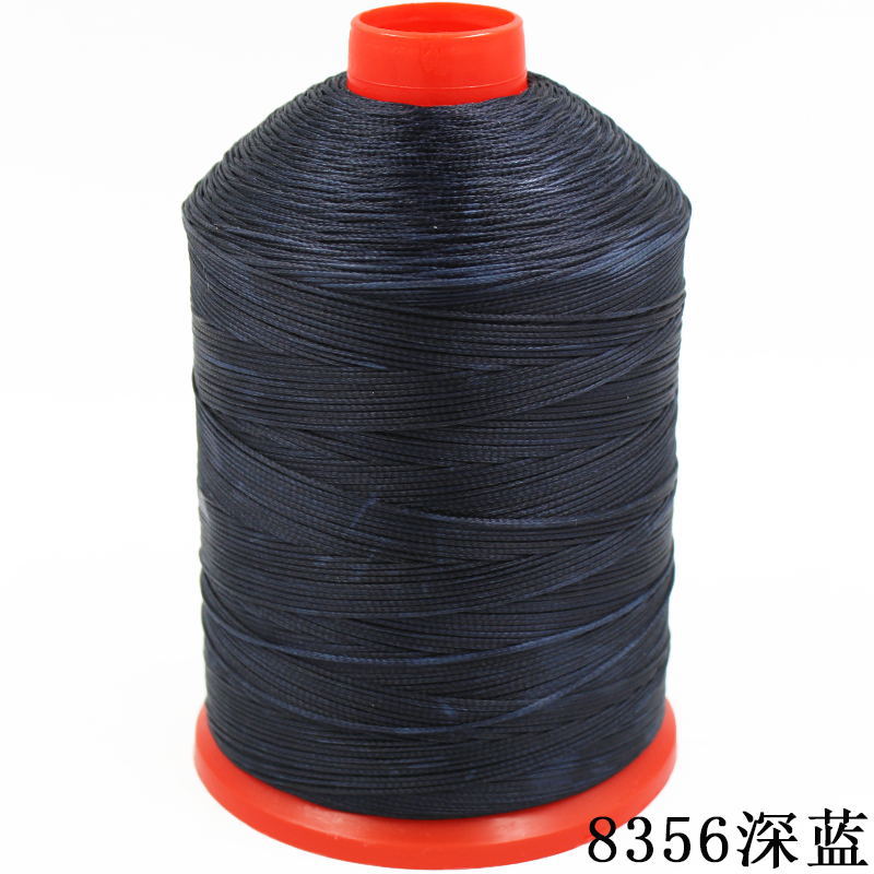 210D 왁스 실 8356 진한 파란색