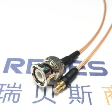 BNC公to MMCX公, DC-3G, F6（RG316）电缆,Talent柔性电缆