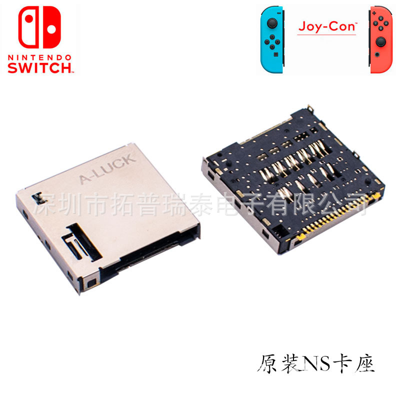 Original Switch Console Game Card Slot Holder Nintendo Ns Game Console Card Holder Ns Repair Accessories in Stock Original Switch Console Game Card Slot Holder Nintendo Ns Game Console Card Holder Ns Repair Accessories in Stock