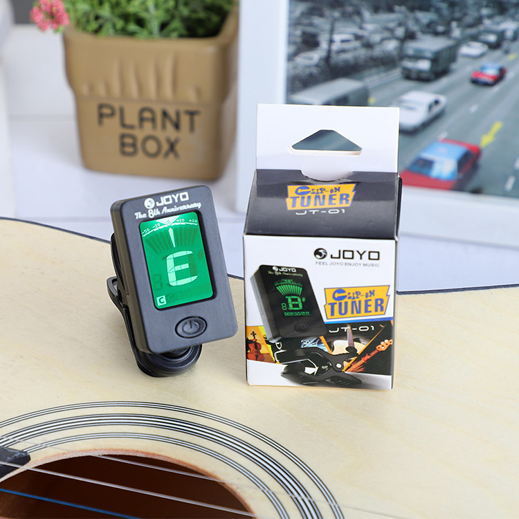 JOYO Zhuole Folk Guitar Tuner Ukulele Bass Violin Tuner Electronic Tuner