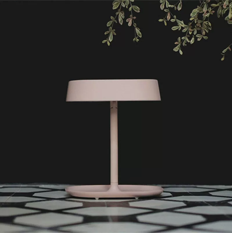 LED творческая настольная лампа, универсальное зеркало, ночник, подсветка