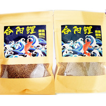 【圆通包邮】合阳鲤 合阳颗粒 2.0mm 麻团颗粒 开口料 鲤鱼500g