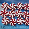 24mm red, blue, white, white fire wheel candy balls beads lollipop wind beads, fire wheel beads candy flower -shaped beads