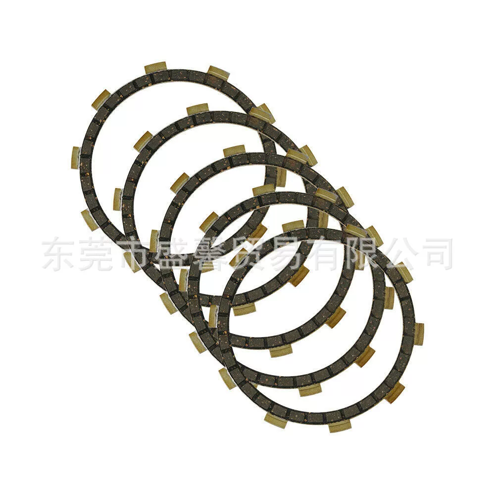 5 шт., аксессуары для мотоциклов, фрикционный лист сцепления AS2 AT1 AT2, 4 мм, набор из 5 предметов