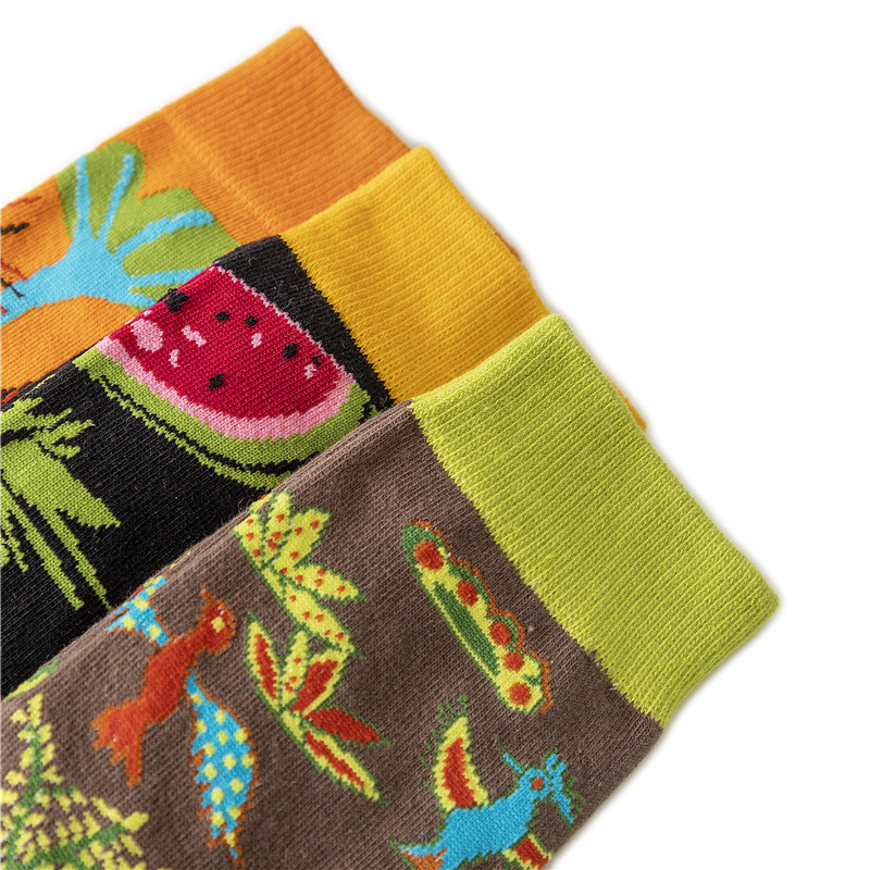 65g Weight Socks Classification Socks Lingerie Type Cotton (more than 50%) Fabric Type A Pair Quantity Casual, Daily Occasion Animal, Color Block Pattern All Seasons Season Unisex Gender Cute Style A Pair Cute Unisex Animal Color Block Cotton (more Than 50%) Crew Socks 7