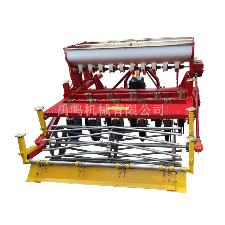 厂家供应小麦旋播机 拖拉机带旋耕播种施肥一体机  9-24行型号全