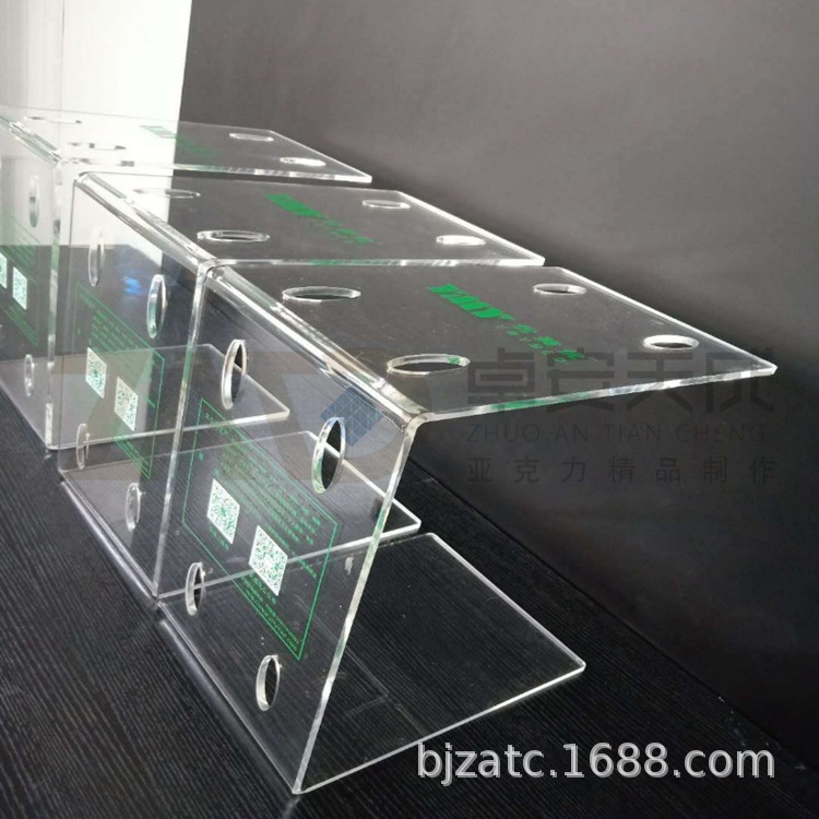亚克力产品托架 定制各种展示架 可来图加工定制北京厂家加工直销