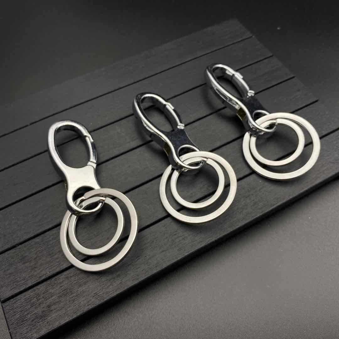 Llavero de coche Boya 7008 llavero de cintura para hombres y mujeres hebilla de 8 palabras Regalo De vacaciones personalizado creativo