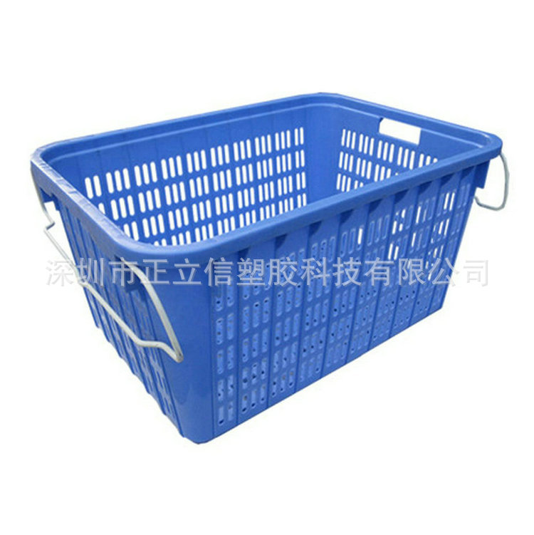 塑料箩清洗箩筐多用周转箩物流镂空网格周转货物箩