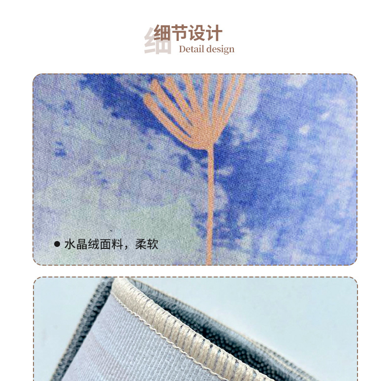 办公室地毯,浴室地垫,客厅地毯,卧室地垫,3D印花地毯,水晶绒地毯,可定制地垫