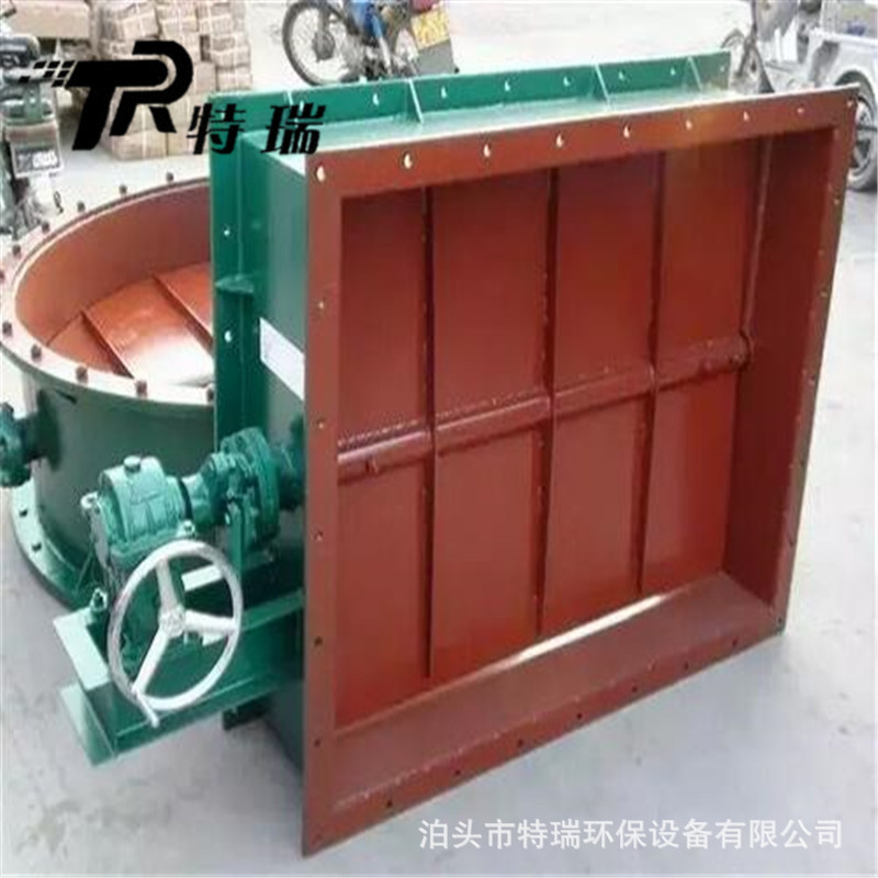 300型气动通风蝶阀气动头调风阀圆风门气动执行器矩形冷风阀厂家