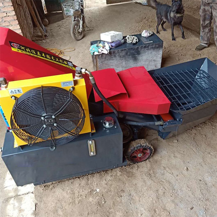 Small concrete conveying pump equipment new inclined secondary…