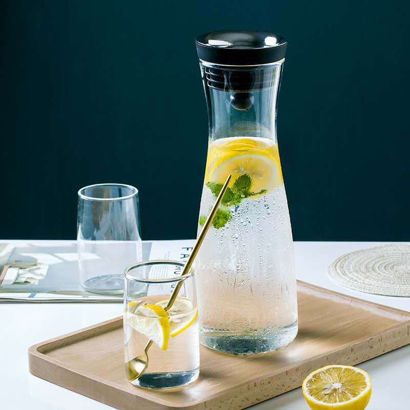 Glass teapot for home use
