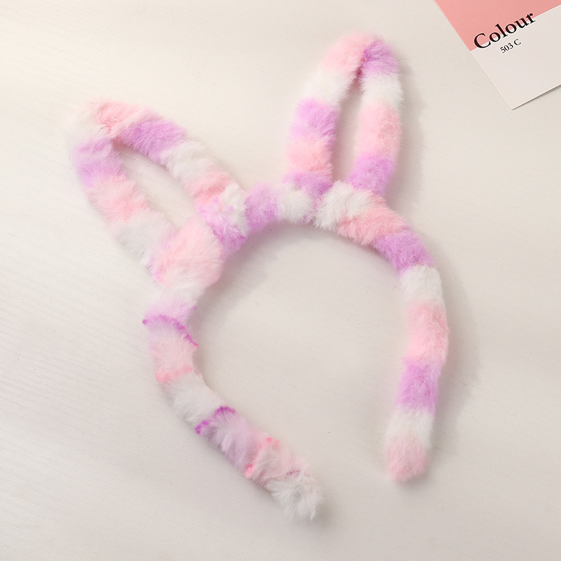 Korean  Plush Cat Ear Cute   Headband display picture 10