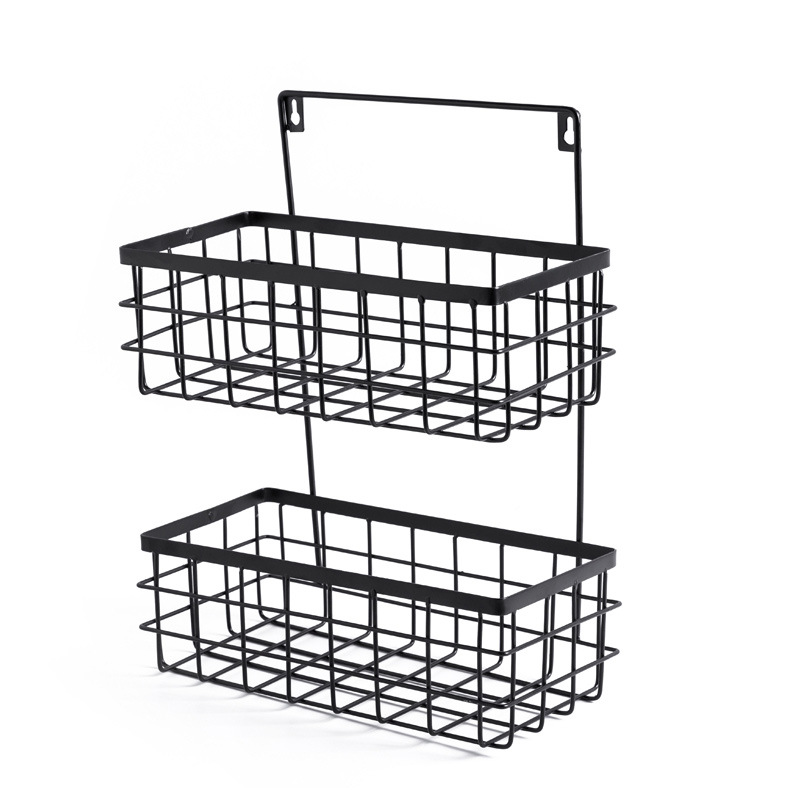 Estante de almacenamiento de pared directo de fábrica inodoro perforador libre montado en la pared estante de almacenamiento de hierro