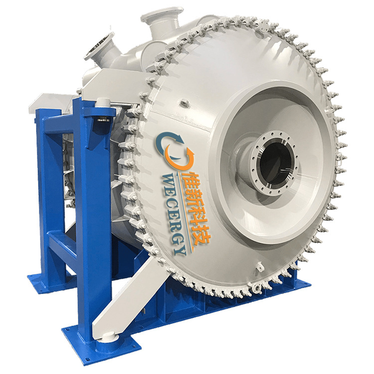 工业巴氏灭菌用螺旋板式换热器 甲烷化污泥热回收冷凝器 蒸发器