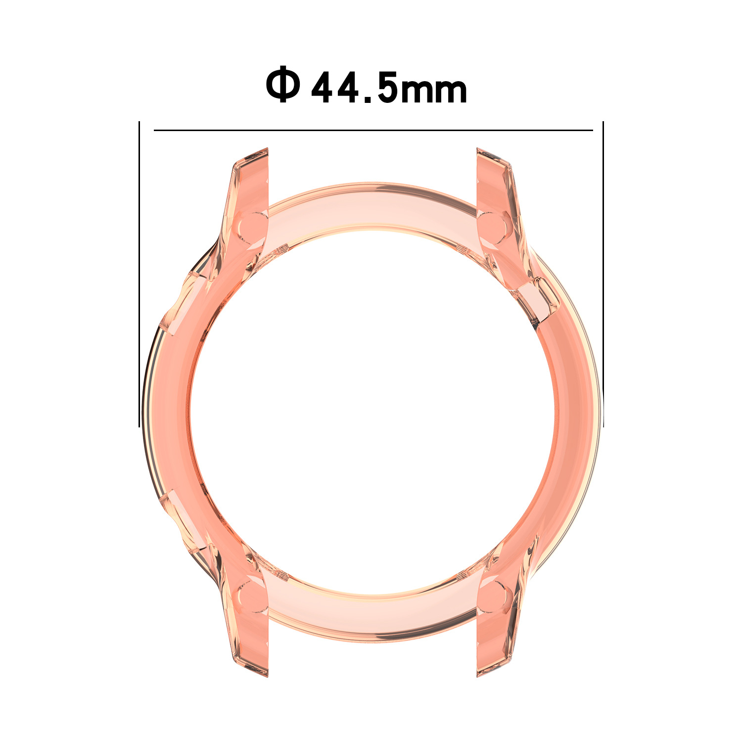 This 42mm/46mm hollowed-out semi-enclosed TPU case is suitable for the honor magic watch2 case details Picture