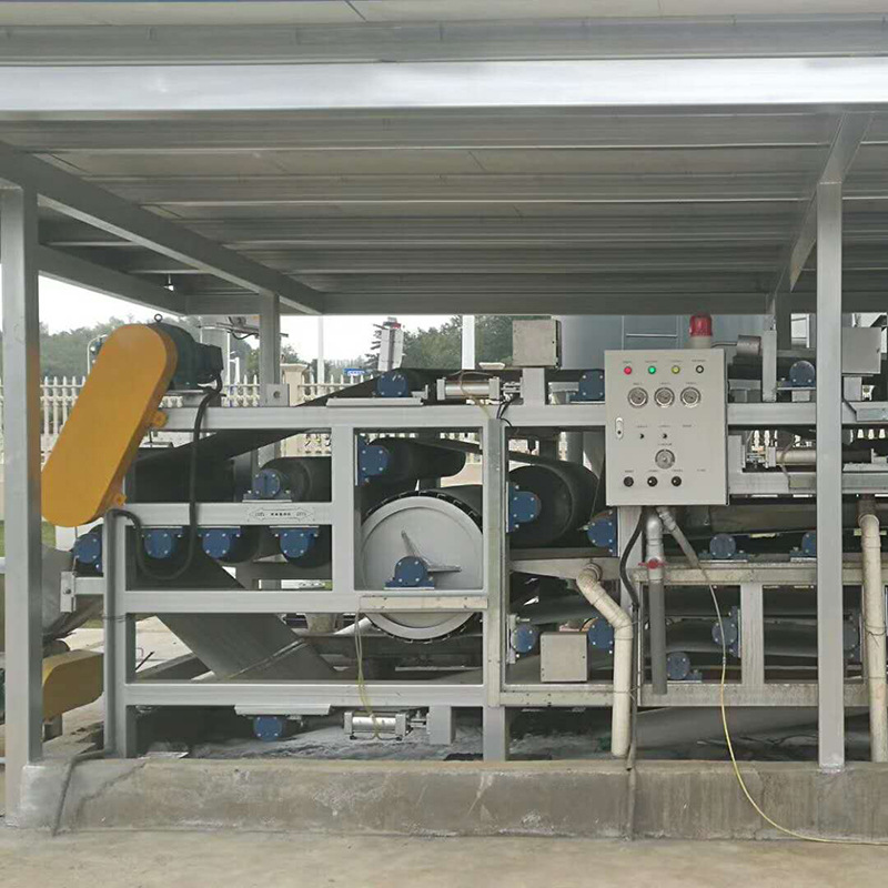 供应带式压滤机，脱水机，城市生活厂泥浆处理设备固液分离全自动