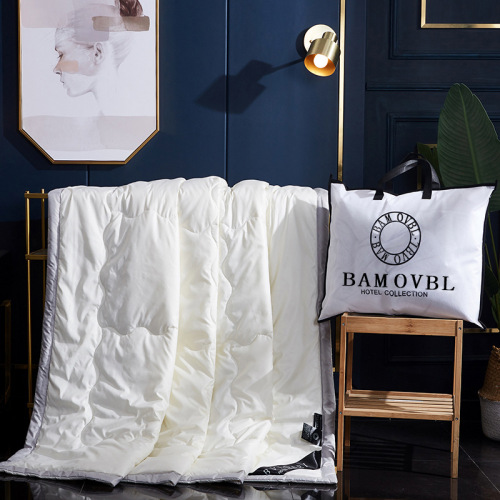 Washed silk summer quilt, sleeping naked, summer cooling quilt, solid color wholesale air conditioning quilt, washable single and double air conditioning quilt, gift quilt