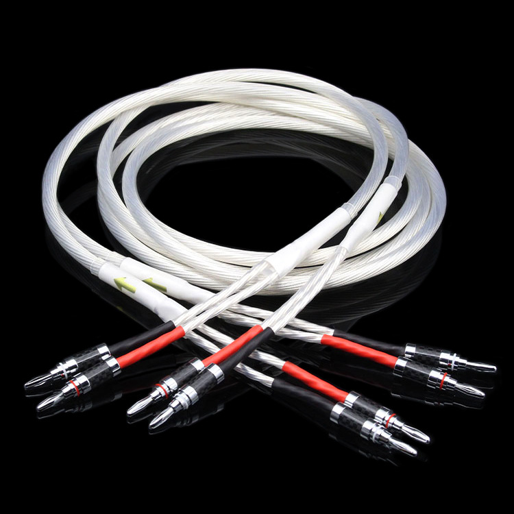 Dutch sterling silver 5NOCC fever speaker Teflon speaker cable HIFI audio cable gallbladder amplifier speaker cable