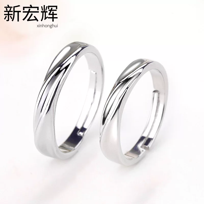 Ring, diamond jewelry, Korean style, simple and elegant design, for beloved