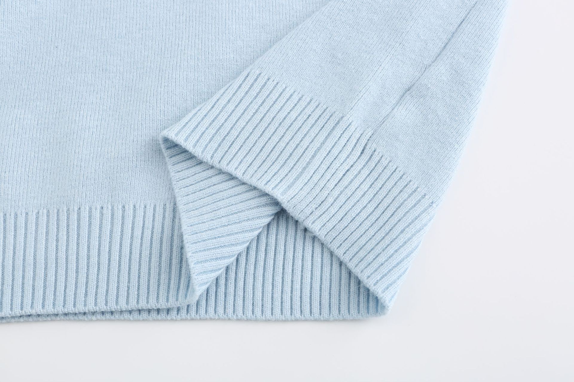 Women's Sweater Set Summer Macaron Colour Matching Co-ord Suit_voghion.com