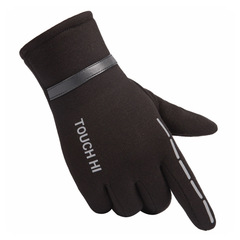 Wholesale Men's Winter Gloves, Electric Motorcycle Riding Gloves, Outdoor Touch Screen Cotton Gloves