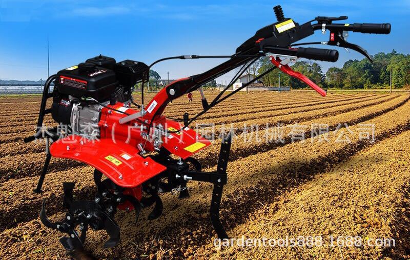 卡夫1000Z微耕机 直联齿轮传动旋耕机自走式汽油松土机 操作简单