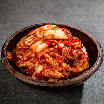 Authentic Korean 150g Small Bag Spicy Kimchi, Korean Ethnic Sliced Side Dish Pickles Korean Style Kimchi Pickle