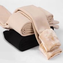 光腿神器冬季加绒加厚高密锦纶打底裤女连袜防勾丝显瘦保暖一体裤