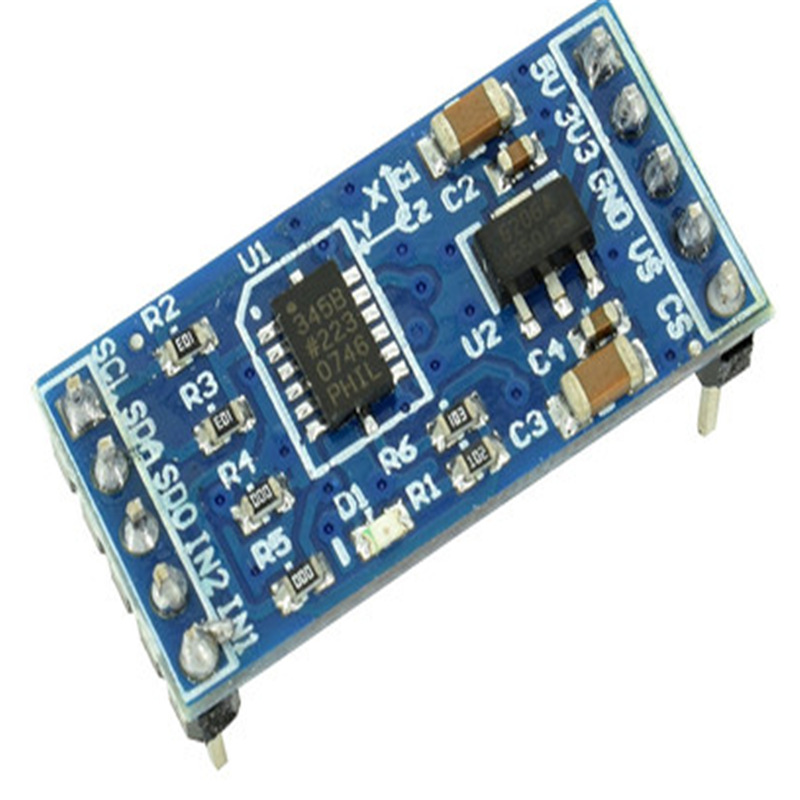 工厂直销ADXL345数字式倾角传感器 加速度模块 XD|ms