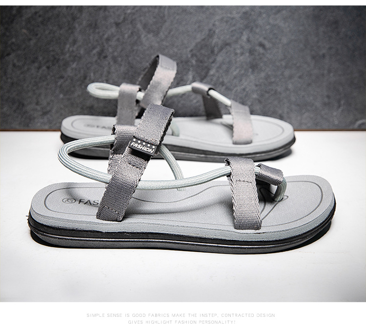 New summer slippers men's hot couple beach shoes Korean version casual two-use men's Vietnamese sandals foreign trade 30 undefined