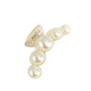 Hairgrip, big crab pin from pearl, internet celebrity, Chanel style