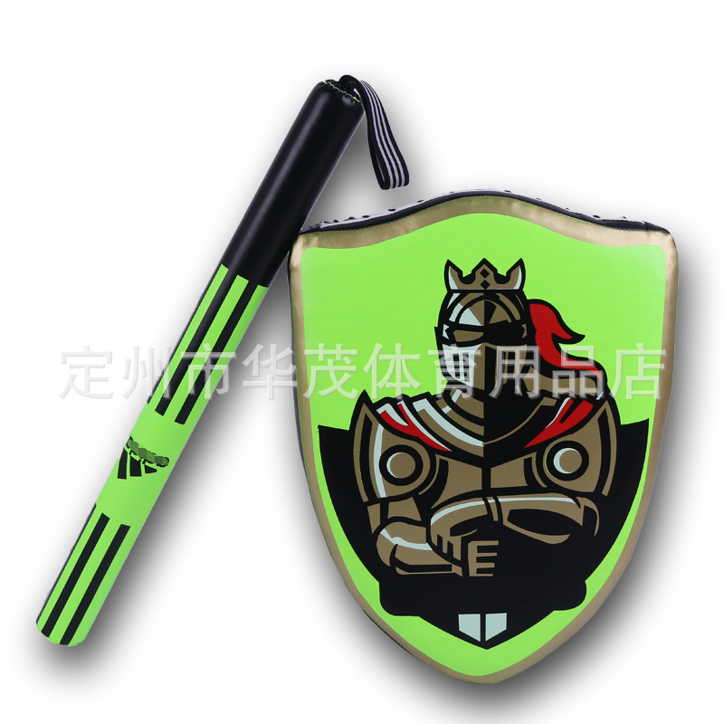 Knight shield combination boxing stick target speed target block stick shield combination taekwondo training equipment parent-child game