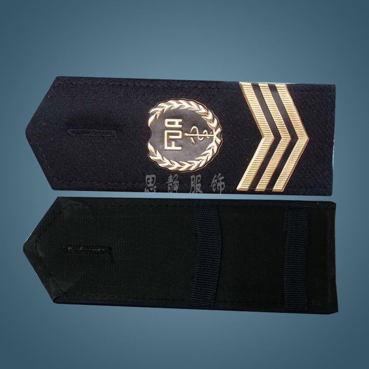 Macromolecule Guard of honour Shoulder brand Band stage clothing badge Security staff Property Armband Chest badge Epaulette customized