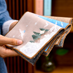 棉麻布藝茶盤墊茶席防水小號墊子干泡茶台禪意茶具茶壺桌布旗桌墊