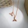 Necklace, brand chain for key bag , simple and elegant design, Japanese and Korean