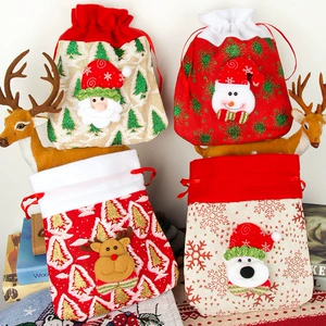 Christmas Gift Bag with Handmade Craft and Various Styles