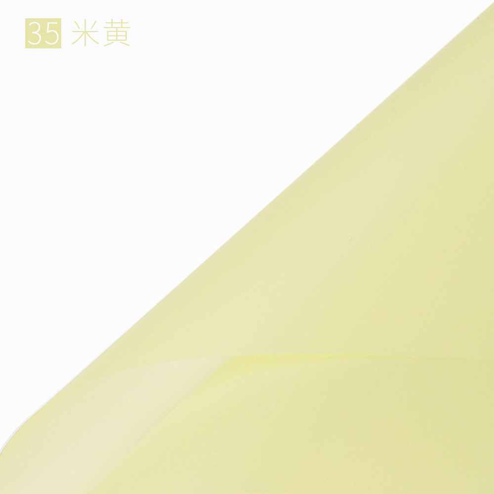 Flower Party Factory al por mayor papel mate de color sólido translúcido papel de embalaje de flores papel de embalaje de flores floristería papel de material de embalaje