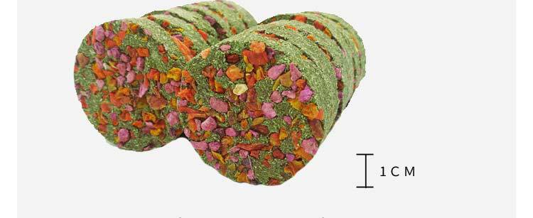 兔子龙猫荷兰猪仓鼠磨牙零食,磨牙草饼草砖独立包装草饼