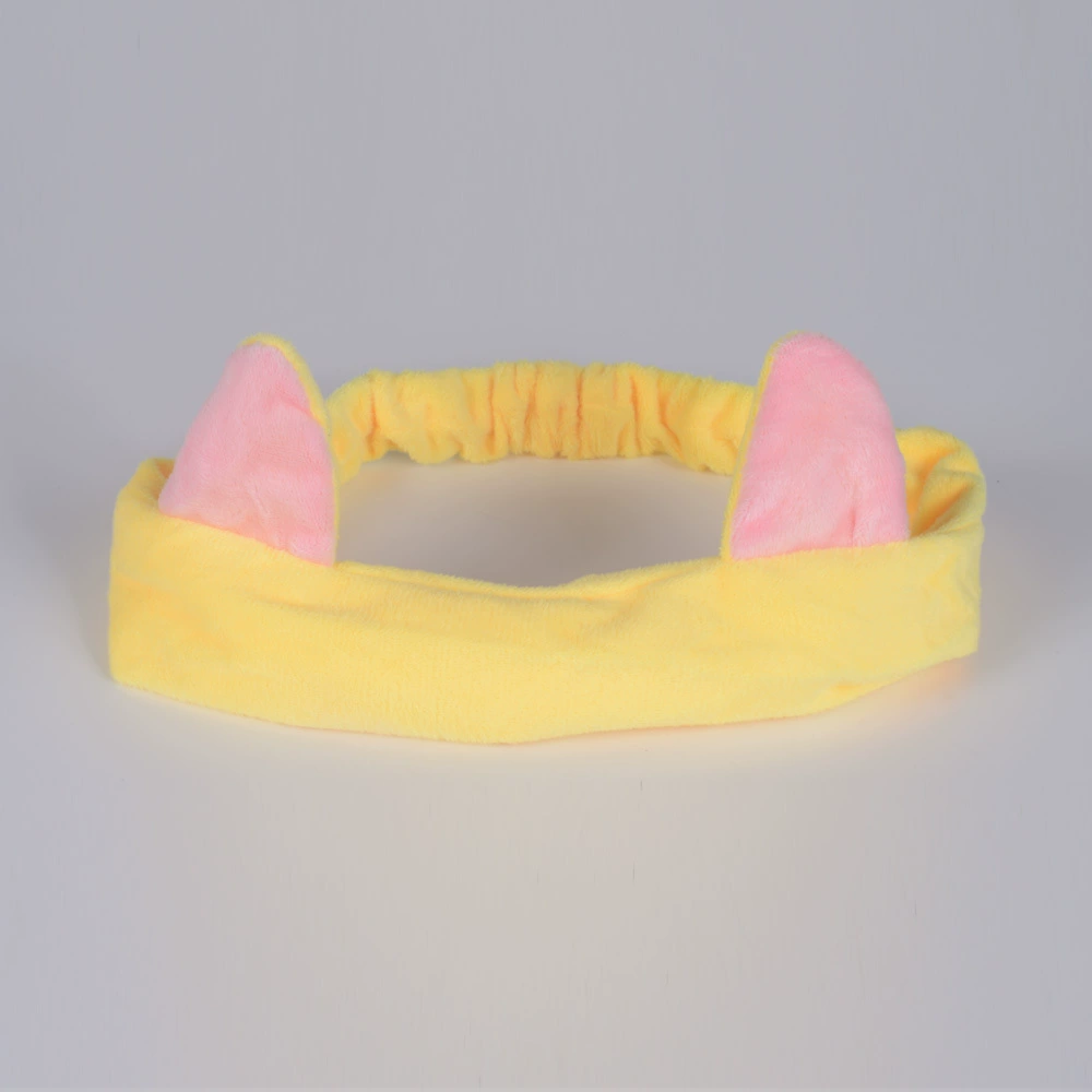 Cute three dimensional elastic headband for face washing, Korean style