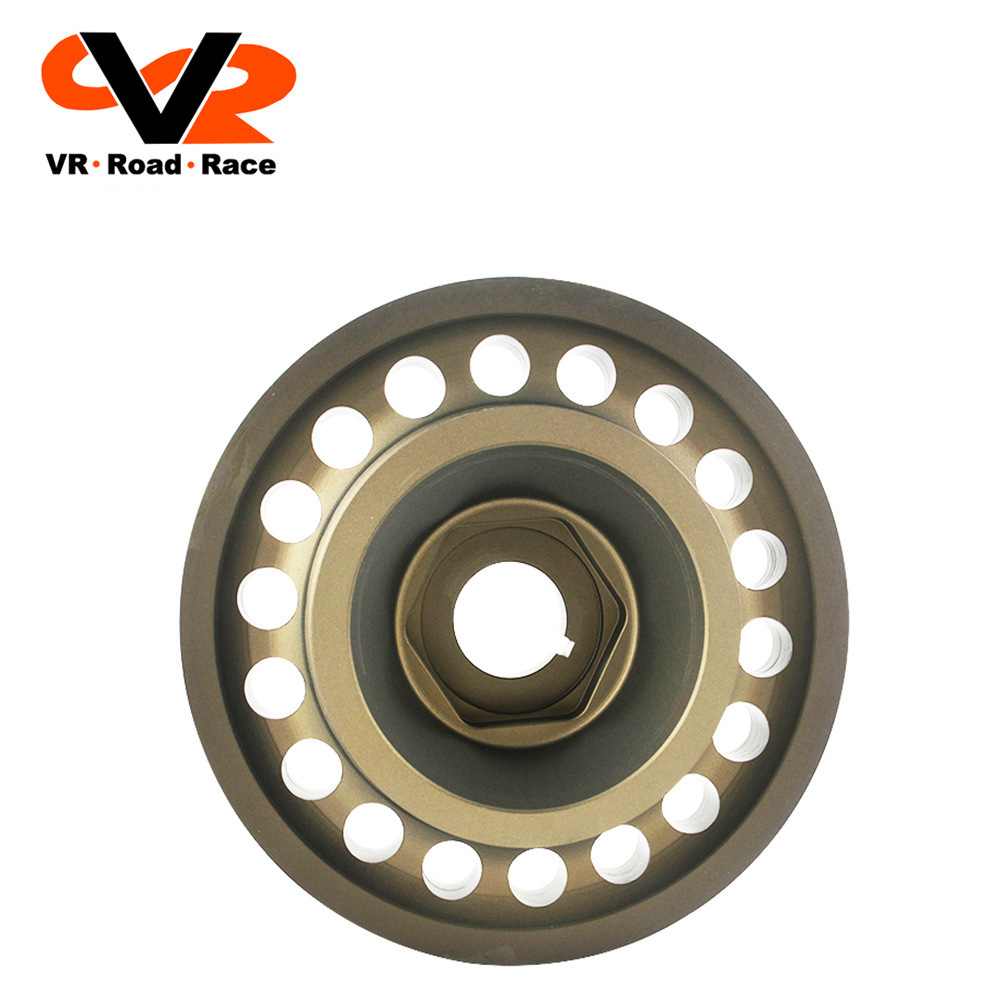 Cross-border hot selling automotive engine belt pulley tensioner pulley crankshaft belt pulley car gears suitable for Honda