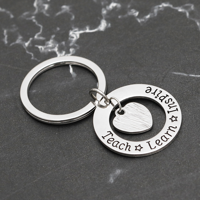 Fashion Explosion Keychain Personality Lettering Keychain Wholesale Nihaojewelry display picture 3