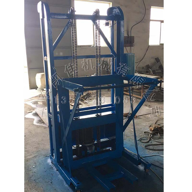 垃圾桶挂桶提升机垃圾提升翻料机厨房垃圾倒料提升机垃圾桶提升架